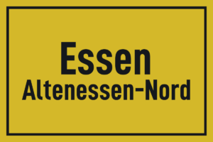 Ortstafel Altenessen-Nord