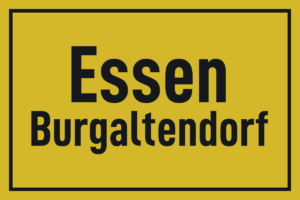 Ortstafel Burgaltendorf