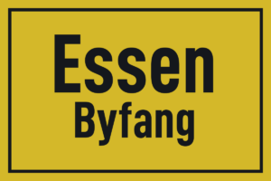 Ortstafel Byfang