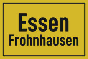 Ortstafel Frohnhausen