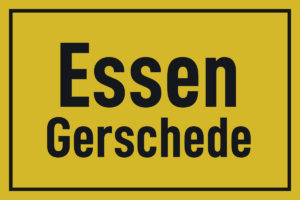 Ortstafel Gerschede