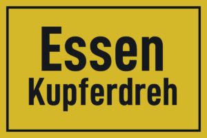 Ortstafel Kupferdreh