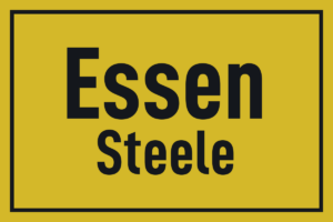 Ortstafel Steele