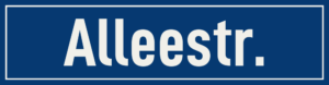 Straßenschild Alleestraße
