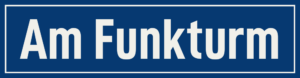 Straßenschild Am Funkturm
