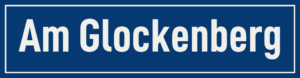 Straßenschild Am Glockenberg
