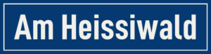 Straßenschild Am Heissiwald