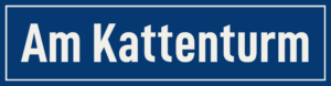 Straßenschild Am Kattenturm