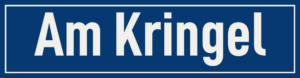 Straßenschild Am Kringel