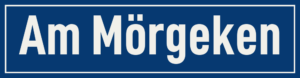 Straßenschild Am Mörgeken