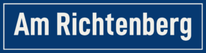 Straßenschild Am Richtenberg