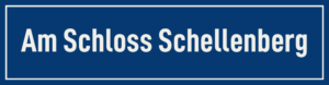 Straßenschild Am Schloss Schellenberg