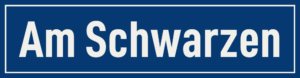 Straßenschild Am Schwarzen