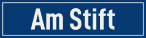 Straßenschild Am Stift