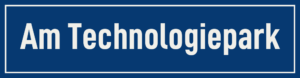 Straßenschild Am Technologiepark