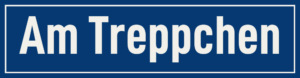 Straßenschild Am Treppchen