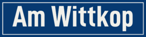 Straßenschild Am Wittkop