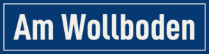 Straßenschild Am Wollboden