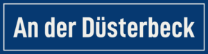 Straßenschild An der Düsterbeck