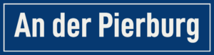Straßenschild An der Pierburg