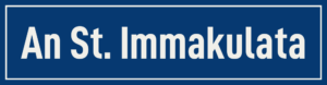 Straßenschild An St. Immakulata