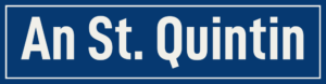 Straßenschild An St. Quintin