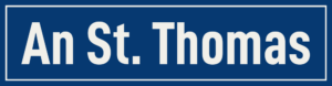 Straßenschild An St. Thomas