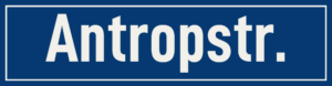 Straßenschild Antropstraße