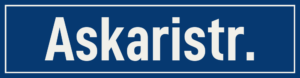 Straßenschild Askaristraße
