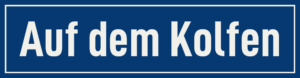 Straßenschild Auf dem Kolfen