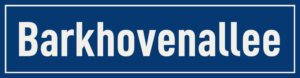 Straßenschild Barkhovenallee