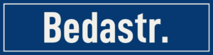 Straßenschild Bedastraße