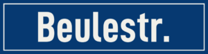 Straßenschild Beulestraße