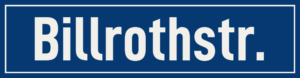 Straßenschild Billrothstraße