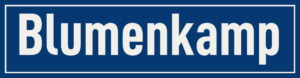 Straßenschild Blumenkamp