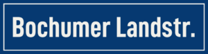 Straßenschild Bochumer Landstraße