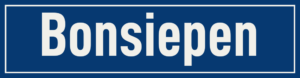 Straßenschild Bonsiepen