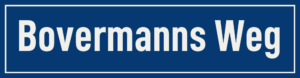 Straßenschild Bovermanns Weg