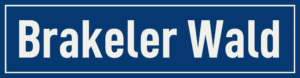 Straßenschild Brakeler Wald