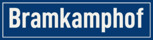 Straßenschild Bramkamphof