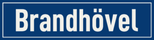 Straßenschild Brandhövel