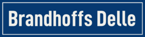 Straßenschild Brandhoffs Delle