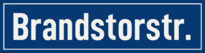 Straßenschild Brandstorstraße