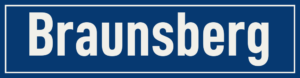 Straßenschild Braunsberg