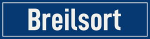 Straßenschild Breilsort