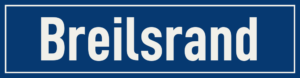 Straßenschild Breilsrand