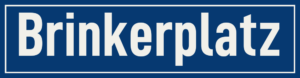Straßenschild Brinkerplatz