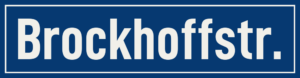 Straßenschild Brockhoffstraße