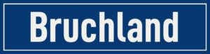 Straßenschild Bruchland