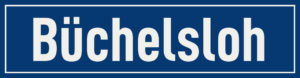 Straßenschild Büchelsloh